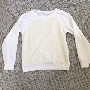 Speechless | Fleece Raglan Knot Sweater